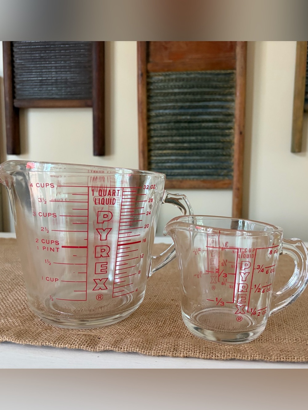 Vintage Pyrex Measuring Cup Set❤️ - Picture 4 of 12